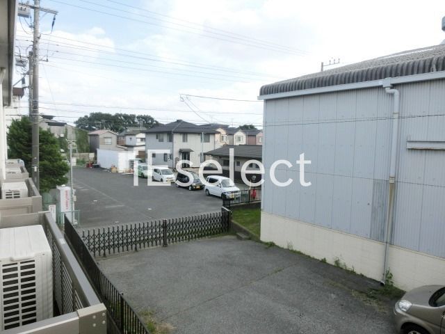 眺望　２階からの景色。