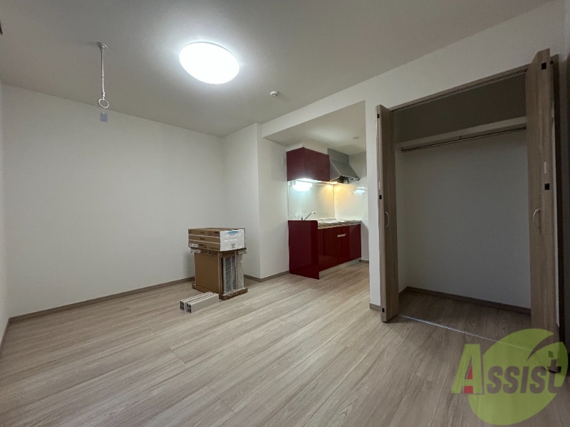 居室・リビング　９．１帖の洋室です。生活のメインとなる部屋ですね。