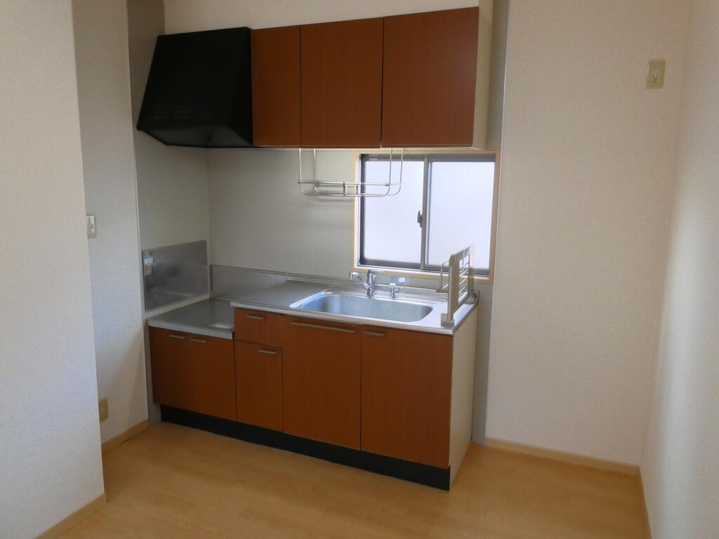キッチン　写真は同アパートの別部屋を使用してあります。