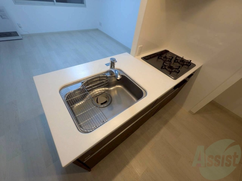 キッチン　キッチンはスペースも広々していて使いやすそうですよ！