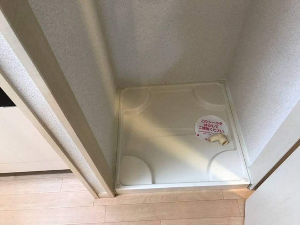 洗面設備　洗濯機置場