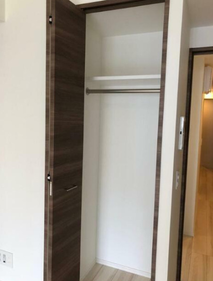 収納　クローゼットです