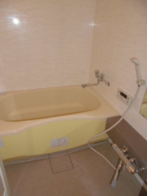 バス・シャワールーム　コンパクトで使いやすいお風呂です