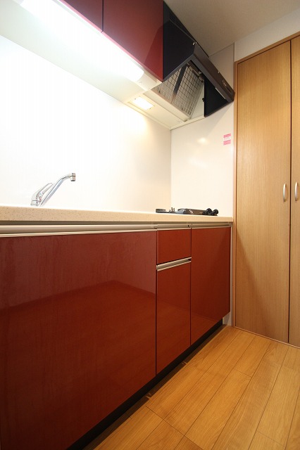 キッチン　同物件別号室の写真です。