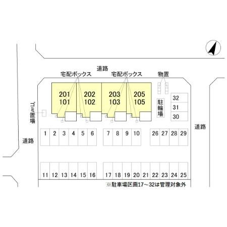 その他共有部分　物置・ゴミステーションあります