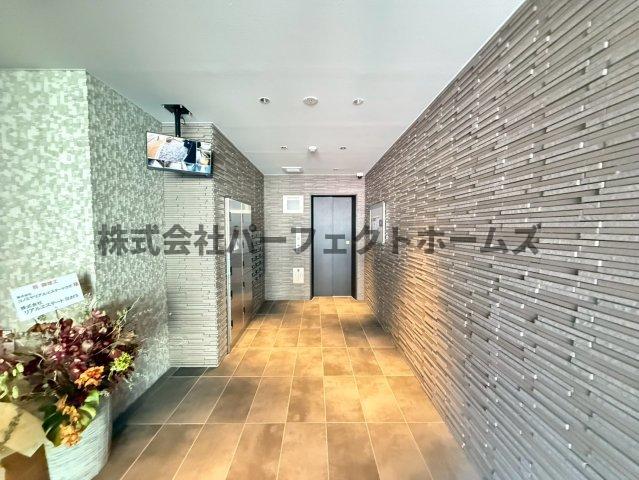 ロビー　落ち着いたロビーです