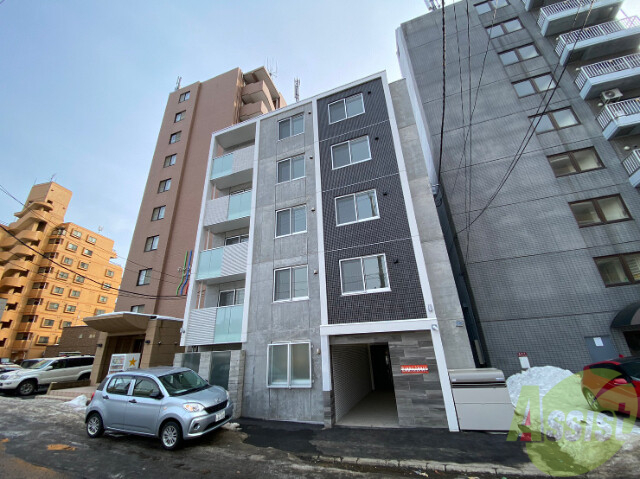 建物外観　北五条西「ブランシャールＳＡＰＰＯＲＯＳＴＡＴＩＯＮＷＥＳＴ