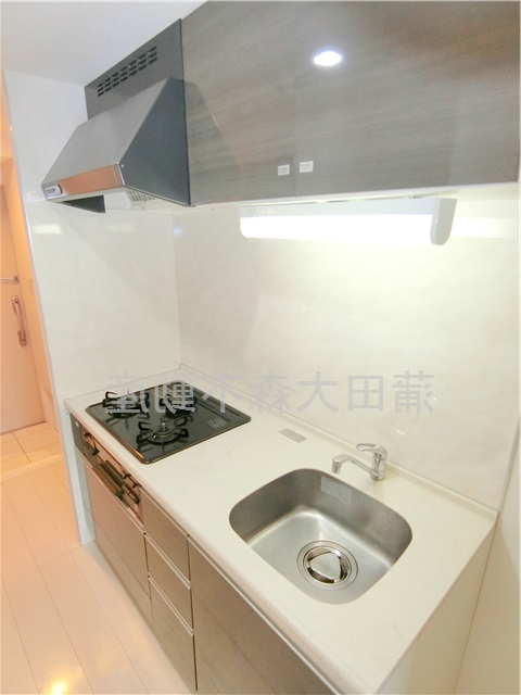 キッチン　3口グリル付システムキッチン