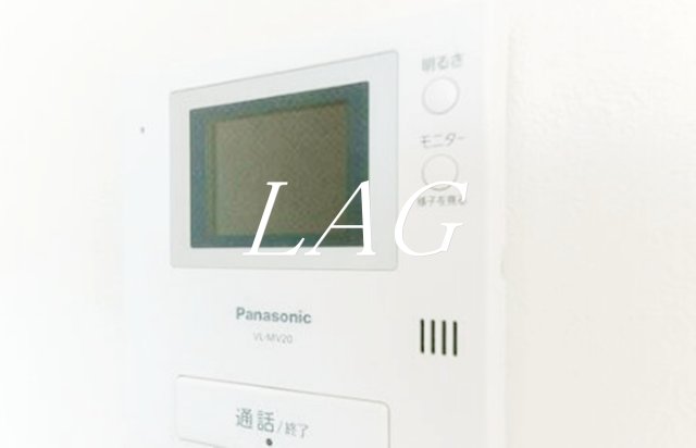 セキュリティ　モニター付きインターホンです。