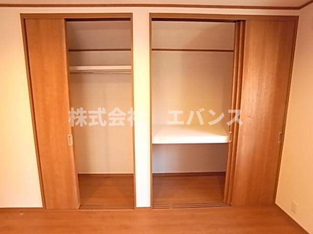 収納　ちょっとした収納スペースも充実しています