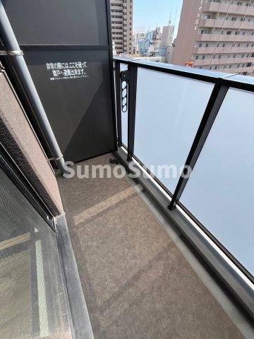 バルコニー　お洗濯にも便利なバルコニー付き