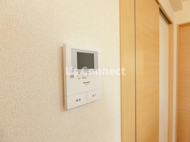 セキュリティ　突然の来客もＴＶモニターホンでしっかり確認。