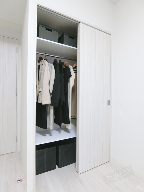 収納　モデルルームのお写真です
