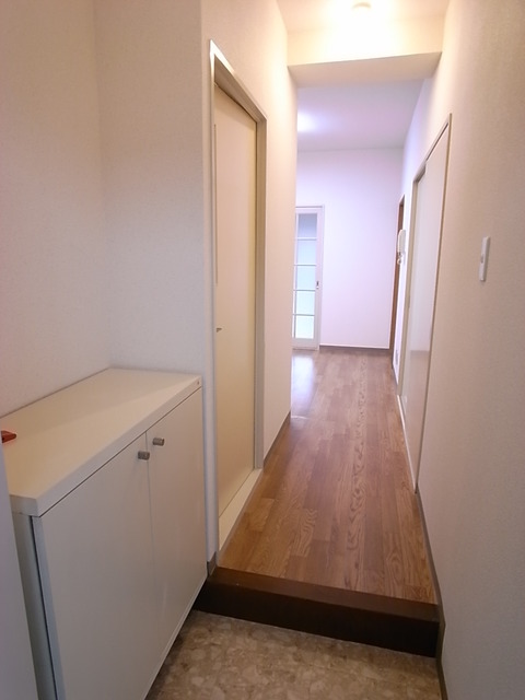 玄関　※同タイプの216号室の写真です