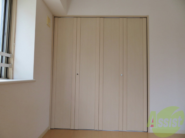 収納　クローゼットがありますので、お洋服や荷物はここへ。