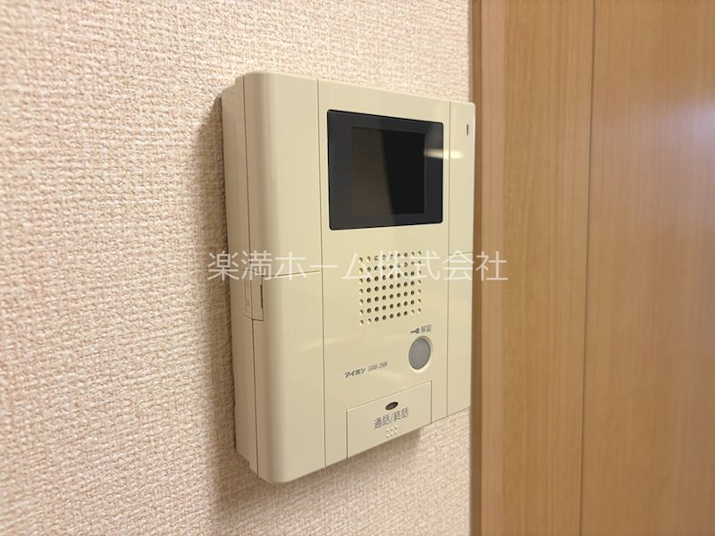 セキュリティ　モニターホンで安心♪