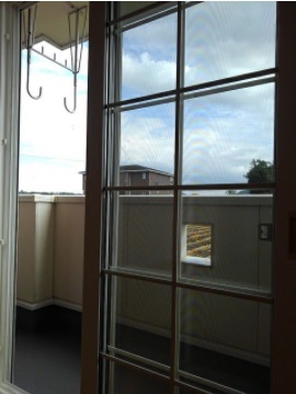 バルコニー　別の号室の写真です