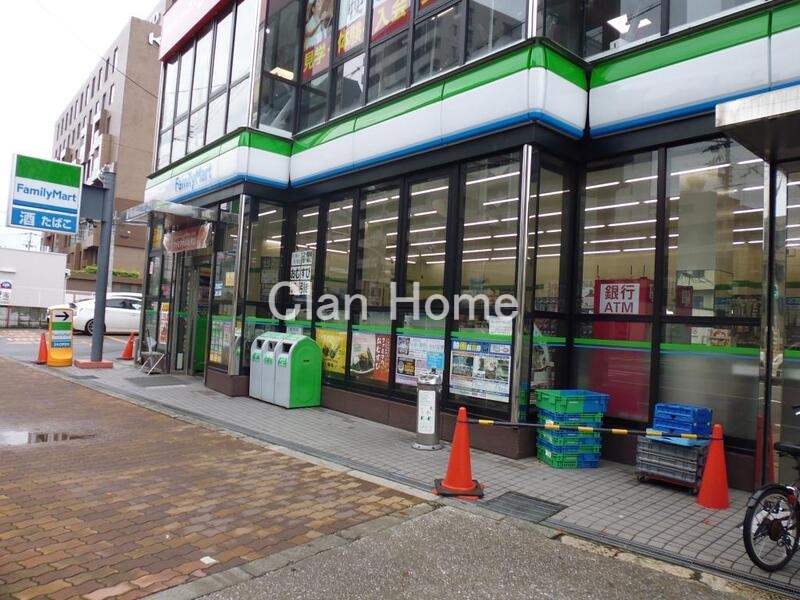 コンビニ　ファミリーマート 新深江駅前店（コンビニ）まで190m