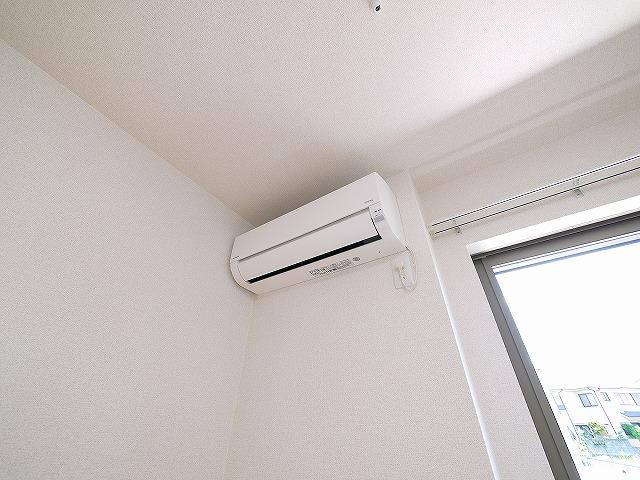 その他設備　エアコンで年中快適