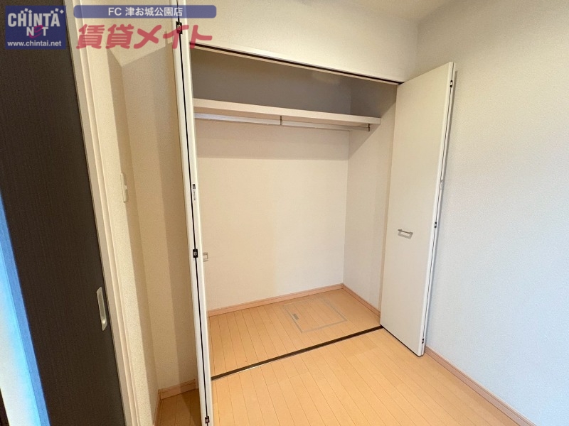収納　同じ物件、別部屋の写真です