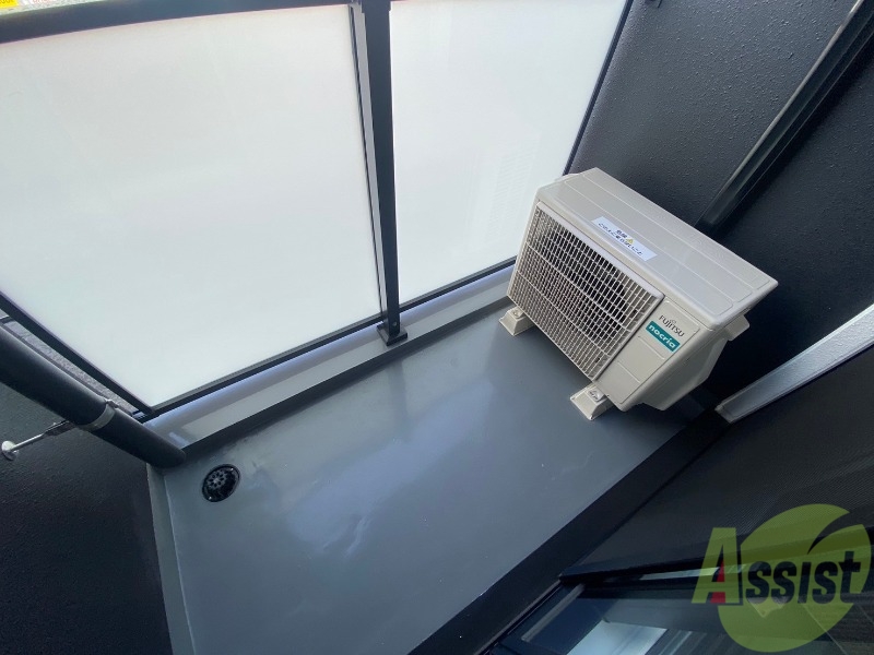 バルコニー　バルコニーです。天気の良い日には外干しができます！