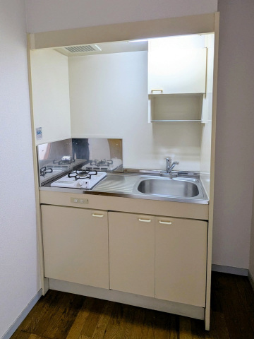キッチン　ガスコンロ付き