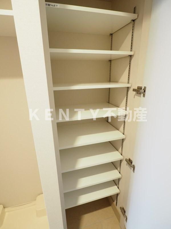 収納　大きなものも収納できそうです