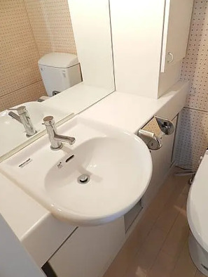 洗面設備　参考写真です