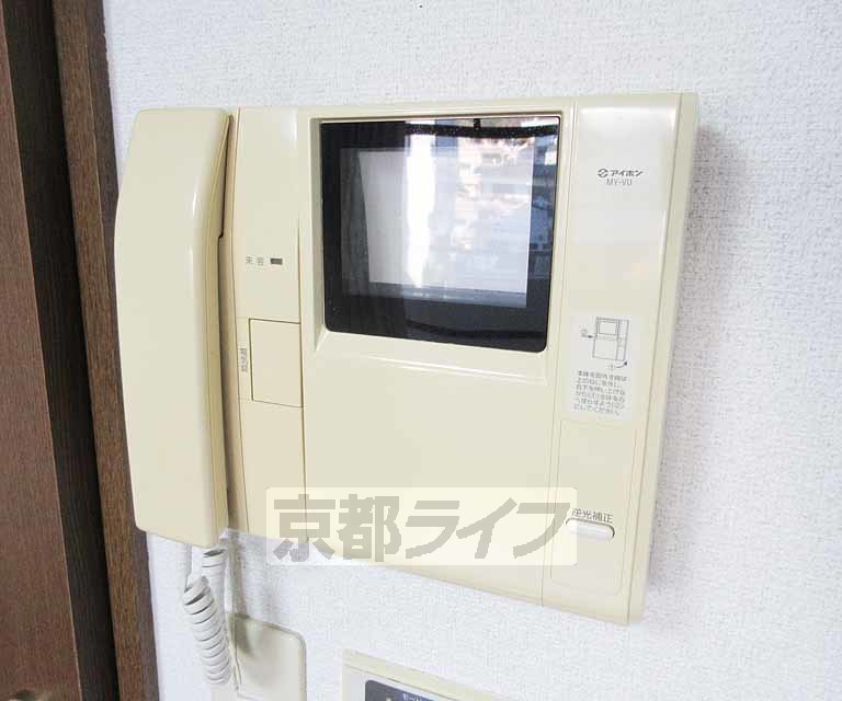 セキュリティ　モニター付きで防犯面も安心です！