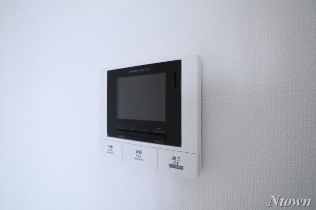 セキュリティ　モニター付きインターホンです