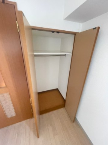 収納　たっぷりとした収納スペースです