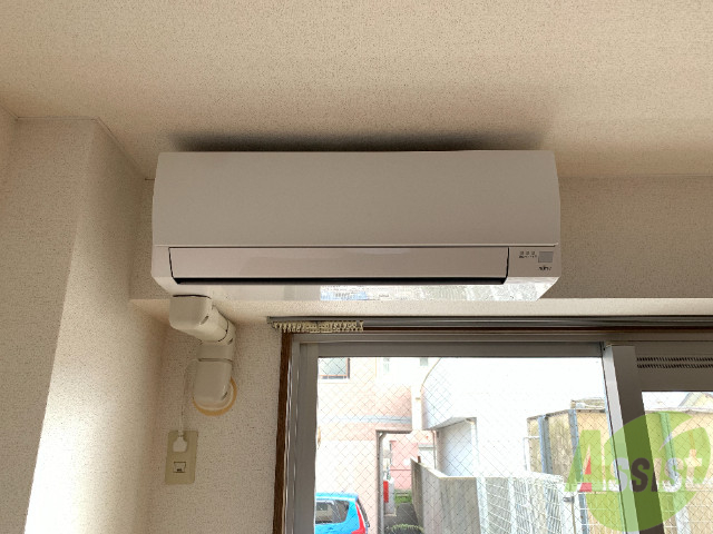 その他設備　エアコンが設置済みです。温度は心配いりませんね。