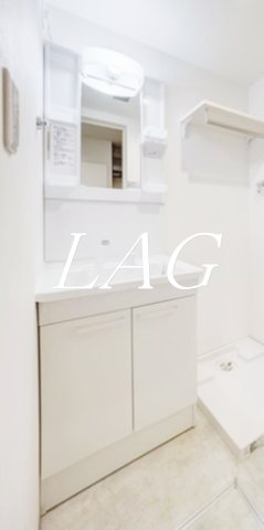 洗面設備　洗面台です。