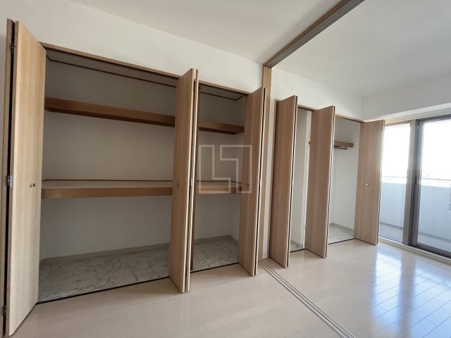 収納　ロイヤルパークスなんば　クローゼット