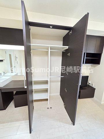 収納　収納のためのスペースです