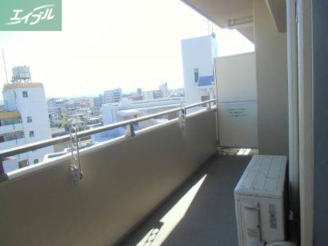 バルコニー　別のお部屋の写真です。実際とは異なります。