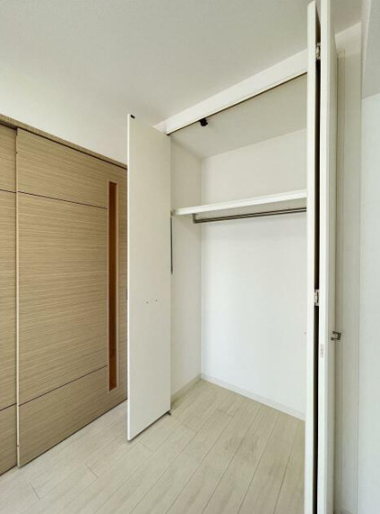 収納　クローゼットです