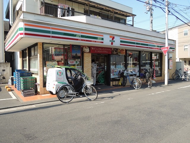 コンビニ　セブンイレブン「川崎四谷上町店」（コンビニ）まで386m