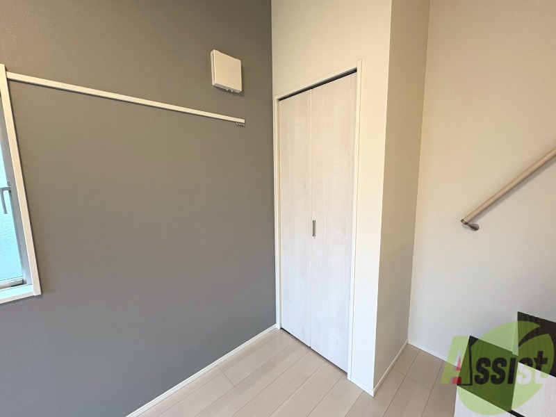 収納　クローゼットがあるのでお部屋がかさばることなく過ごせます。