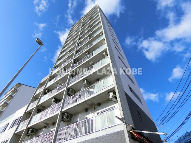 建物外観　タワーマンションのような外観。