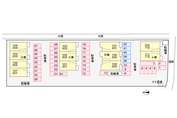 駐車場　駐車場