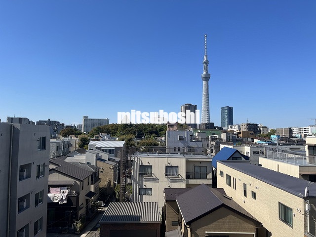眺望　同間取り５階からの眺望です