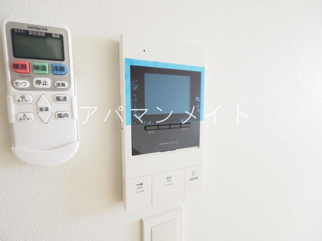 セキュリティ　モニター付きインターホン！