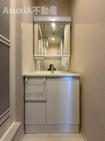 洗面設備　別タイプのお部屋の写真です