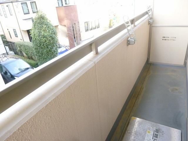 バルコニー　日当たりも良好です