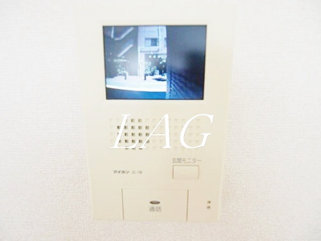 セキュリティ　モニター付インターホンです。