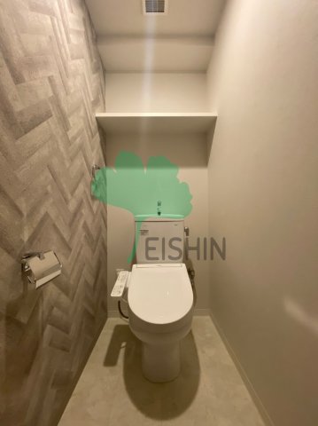 トイレ　清潔感のあるトイレです。