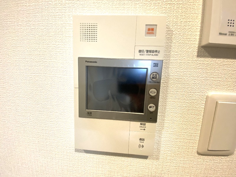 セキュリティ　来客時に活躍です。