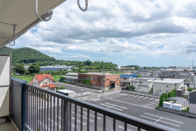 バルコニー　足利花火大会も見れます