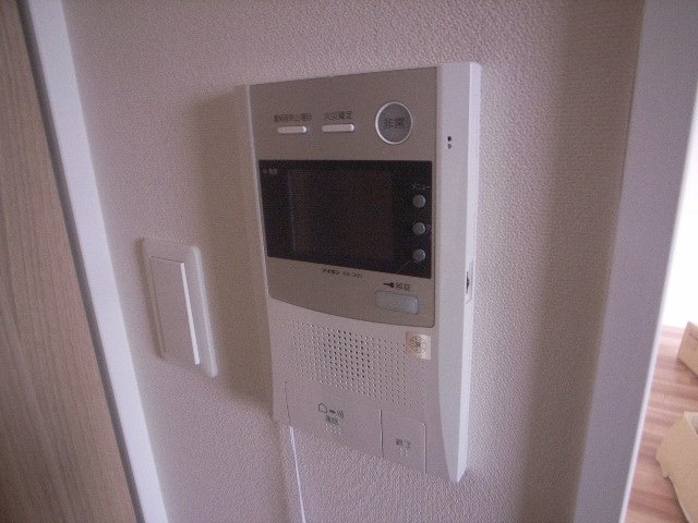 セキュリティ　モニター付きです